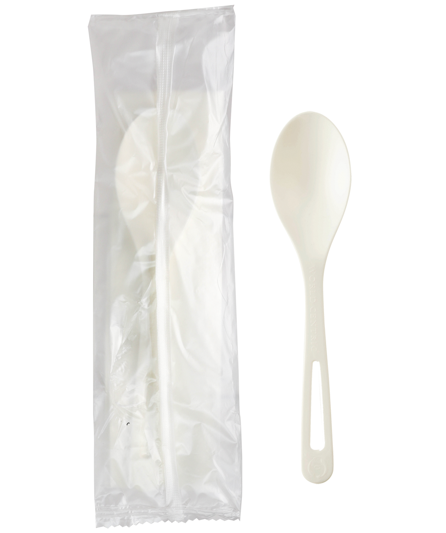 World Centric 6” TPLA Set: (Spoon, Napkin) | 500/cs