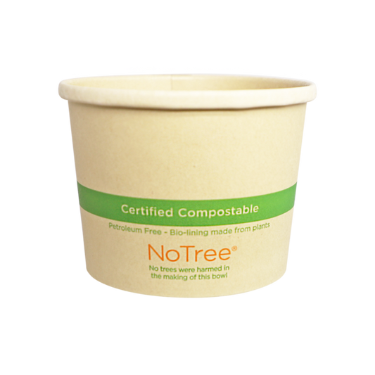 Lined-Paper Food Bowls & Deli Containers