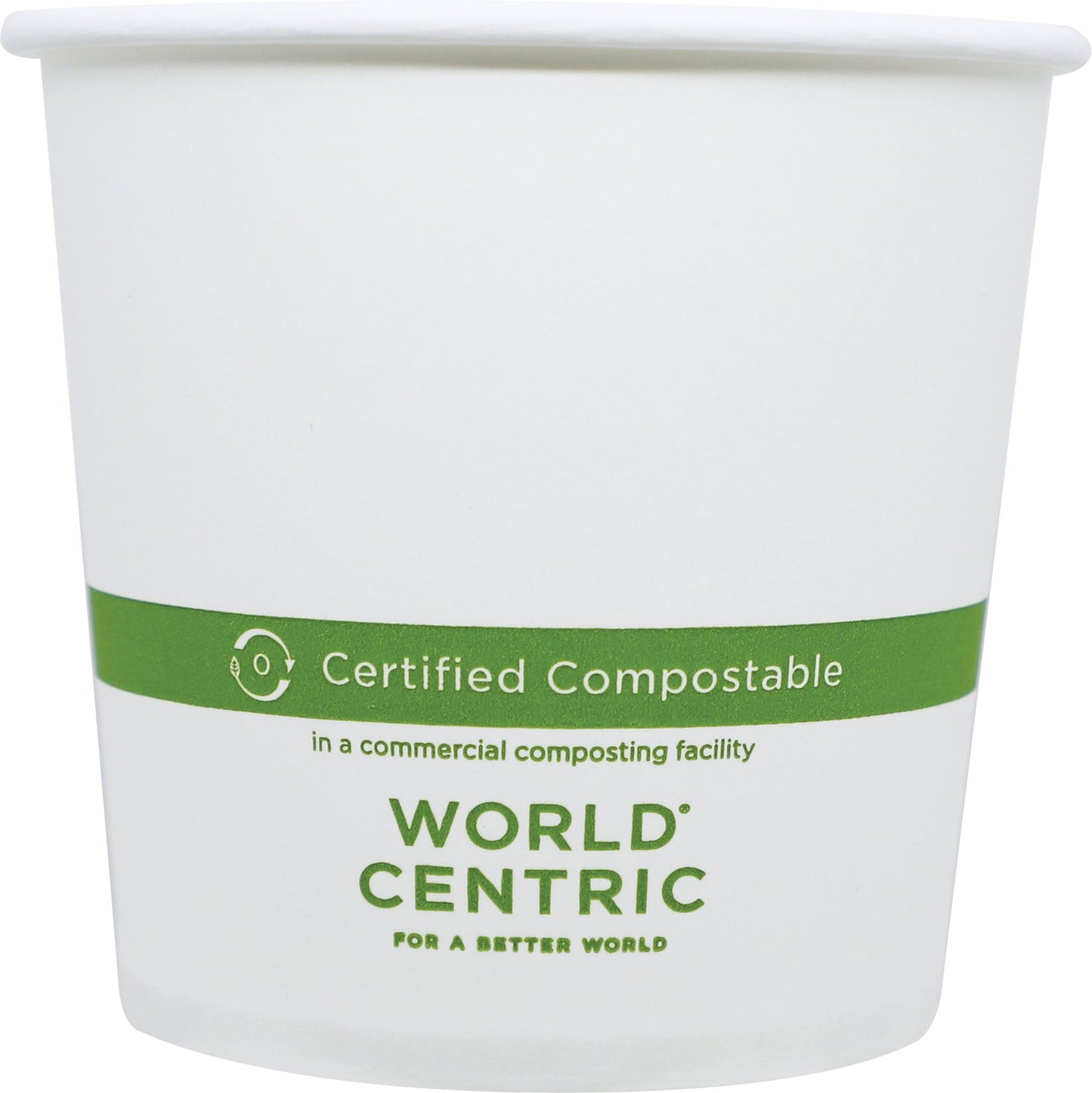 World Centric 24 oz FSC® Paper Bowl, White | 155-Series | 500/cs