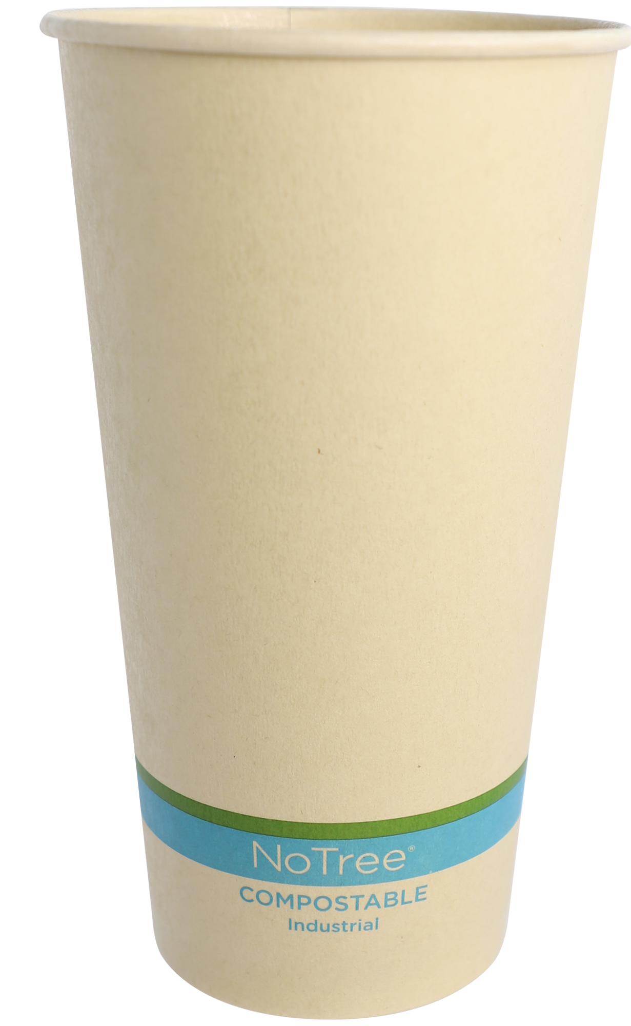 World Centric 32 oz NoTree Paper Cold Cup, Kraft | 107-Series | 500/cs
