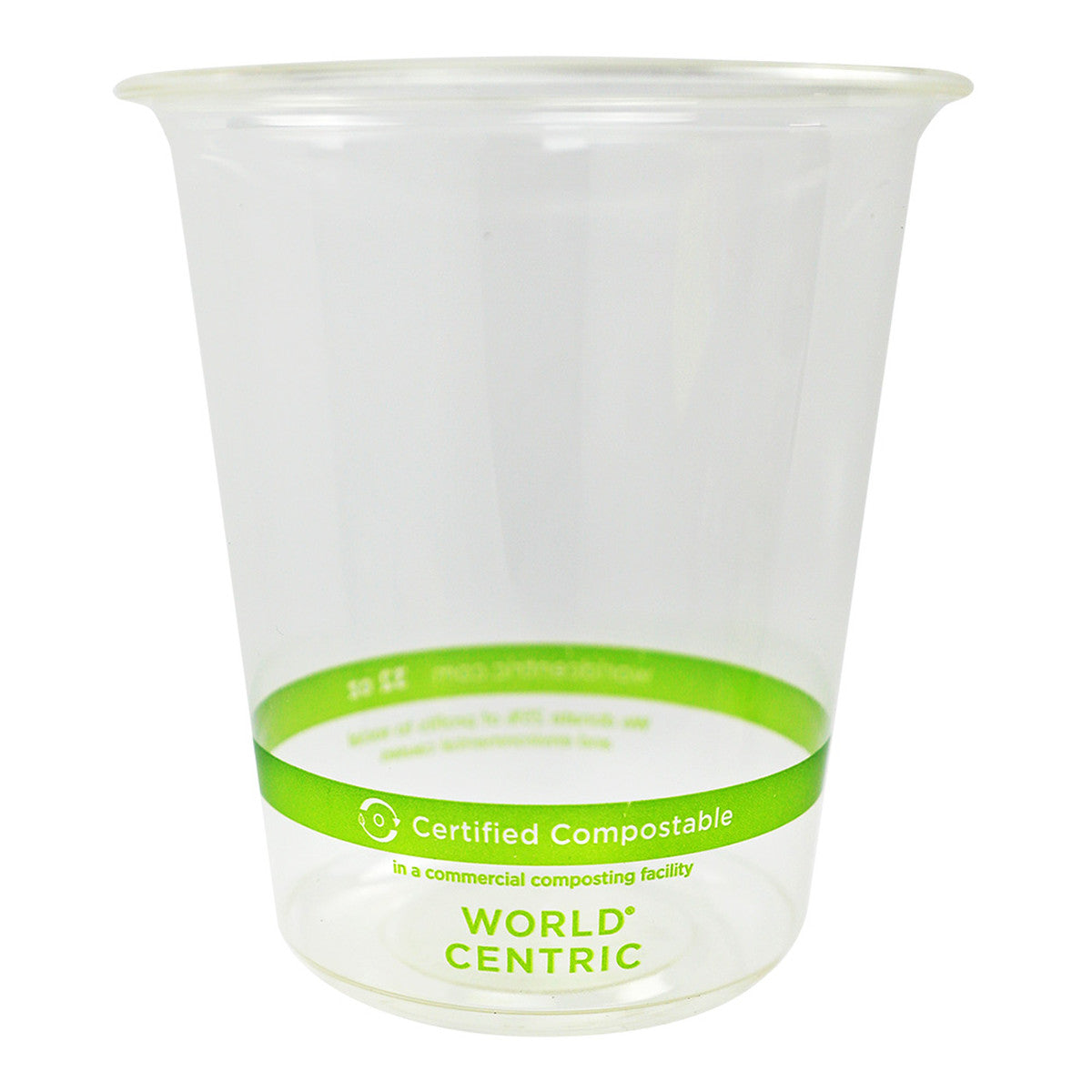 World Centric 32 oz Round Deli Container, Clear | 610-Series | 500/cs