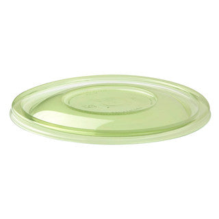EcoProducts Veridian™ Compostable Squat Food Container PLA Lid (26-48oz | Green) | 125-Series | 300/cs