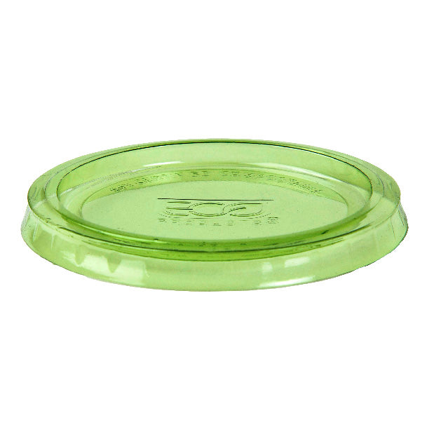 EcoProducts Veridian™ Compostable Portion Cup Lids (Universal | Green) | 13-Series | 2000/cs