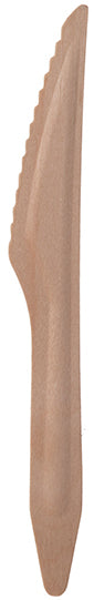 EcoProducts Wood Compostable Knife (6.5in) | 1000/cs