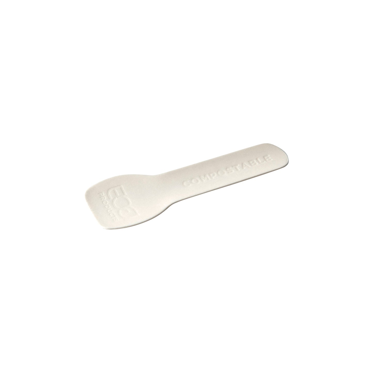 EcoProducts Compostable Paper Cutlery Taster Spoon (4in) | 2000/cs
