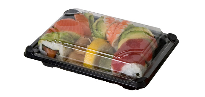EcoProducts Compostable Small Sushi Containers (5 in x 7 in) | 600/cs