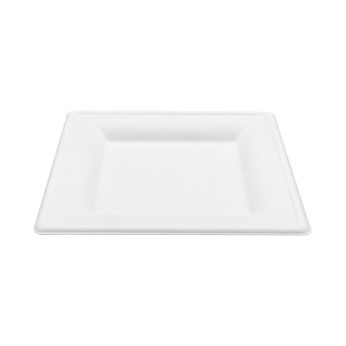 Karat Earth 10 x 10 Fiber Plate | Square | White |PFAS-Free