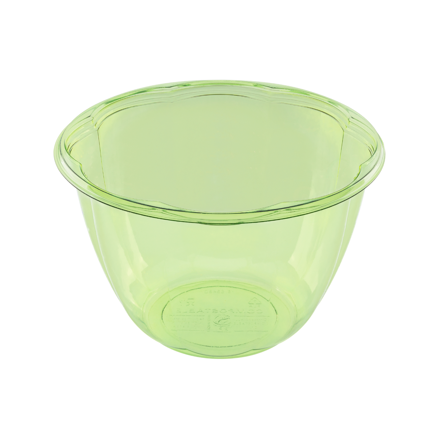 Karat Earth 48oz PLA Salad Container | Green | 475-Series