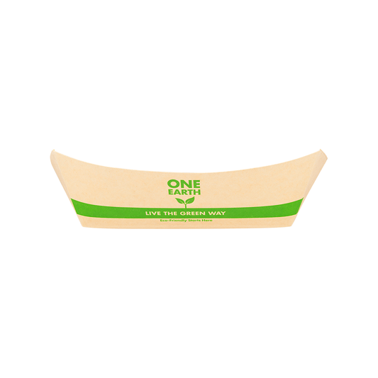 Karat Earth Bamboo Food Tray, 2.5lb| Natural