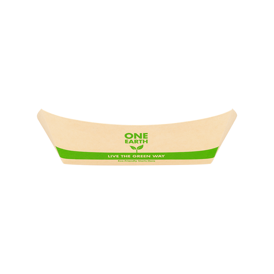 Karat Earth Bamboo Food Tray, 3lb| Natural