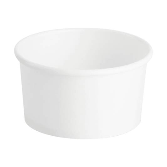 Karat Earth 4oz Compostable Paper Portion Cup | White | 75-Series
