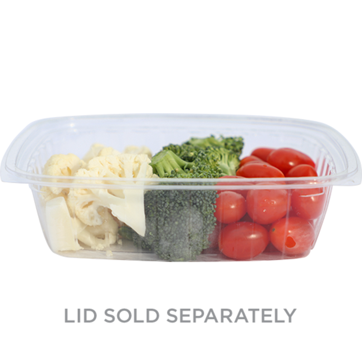 World Centric 24 oz Rectangular Deli, Clear | 602-Series | 600/cs