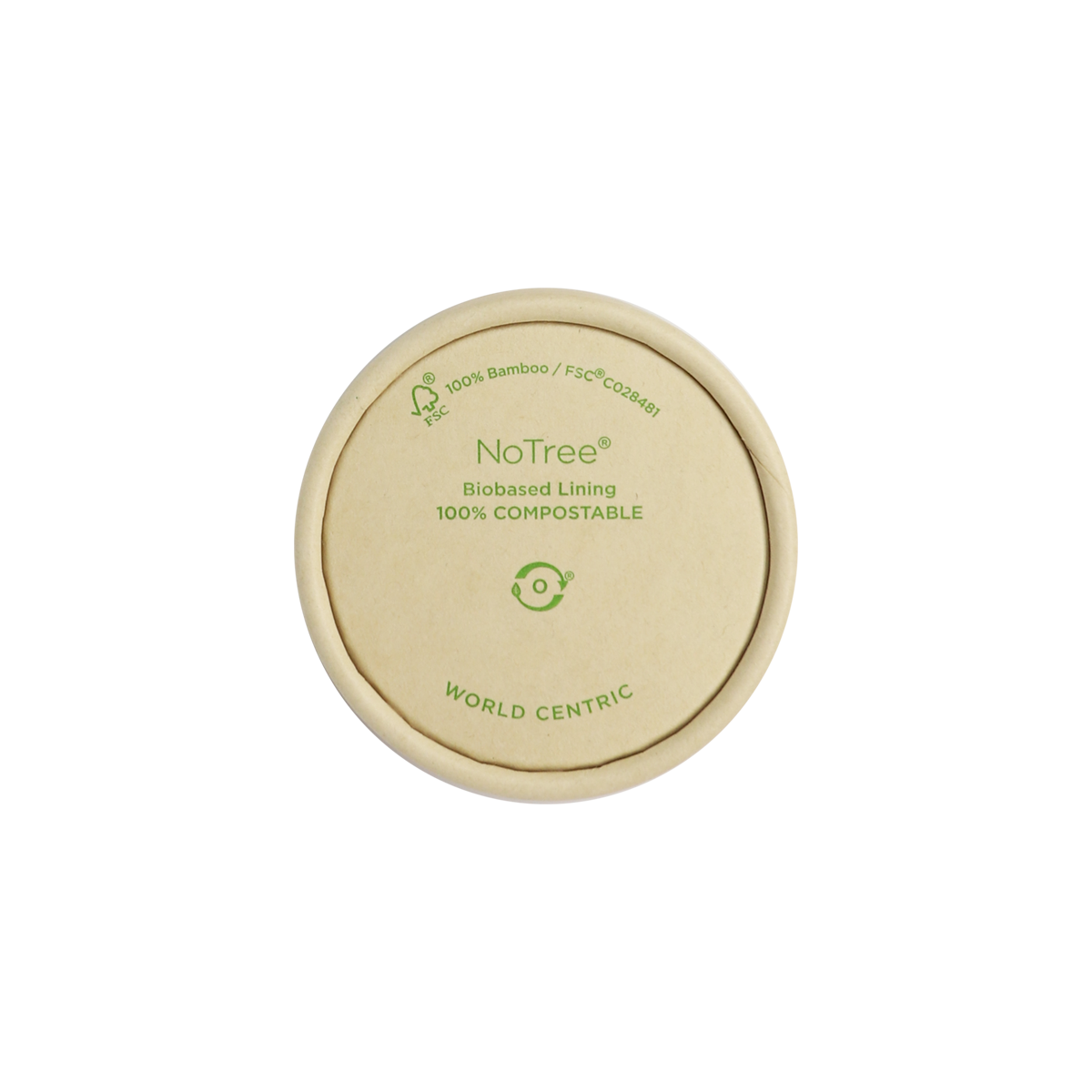 World Centric 2 oz NoTree Paper Portion Cup | 26-Series | 2000/cs