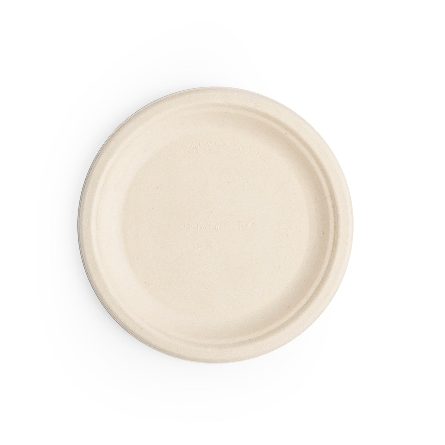 Vegware Nourish 7in Plate, Natural Molded Fiber | 1000/cs