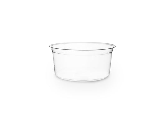 Vegware 12oz PLA round deli container | 632-Series | 500/cs