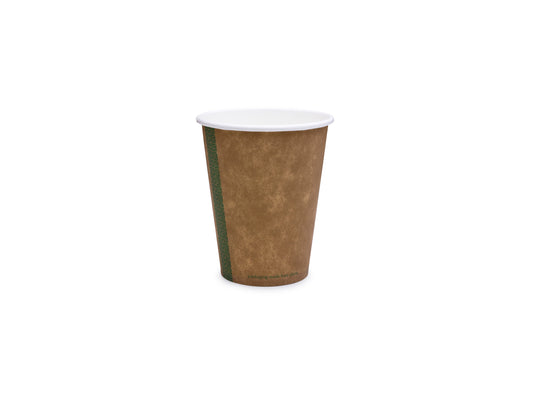 Vegware 12oz brown kraft hot cup | 89V-Series | 1000/cs