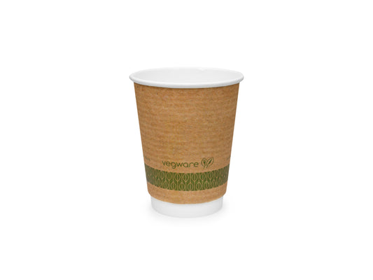 Vegware 12oz double wall cup, 89-Series | 89V-Series | 500/cs