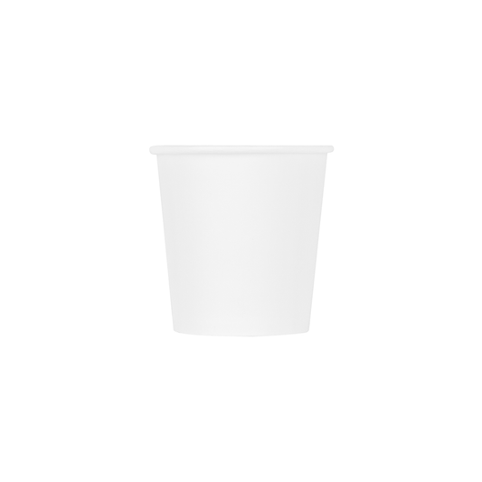 Karat Earth 4oz Compostable Paper Hot Cup | Blank | No Lid