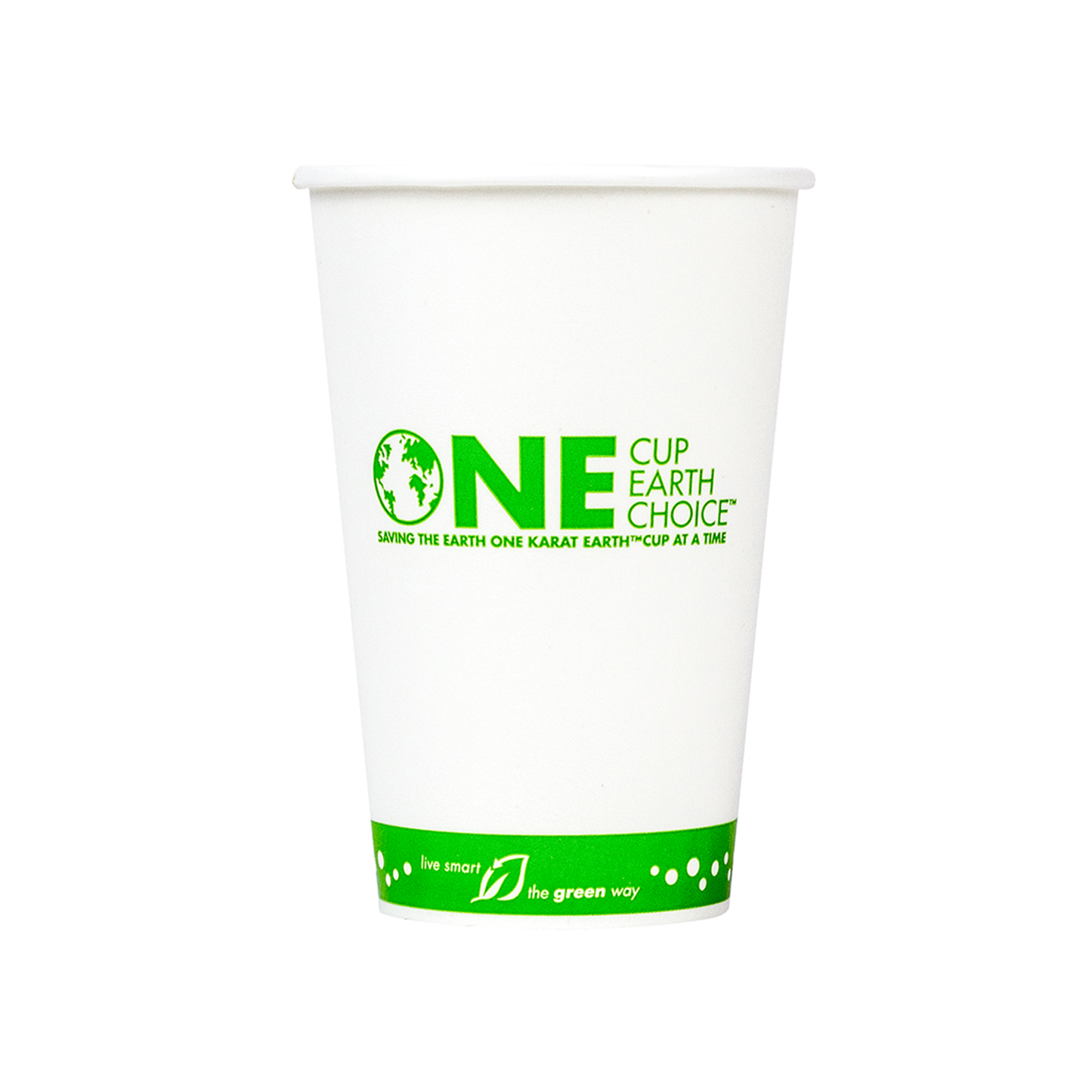 Karat Earth 16oz Compostable Cold Paper Cup | White | 95-Series