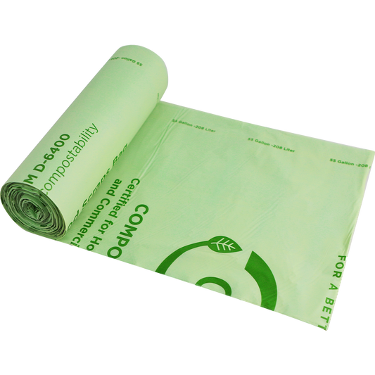 World Centric 36x58" - 55 Gal Kitchen Bag - 1 mil | 100/cs