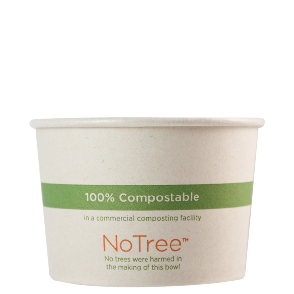 World Centric 8 oz NoTree Paper Bowl   | 145-Series | 1000/cs
