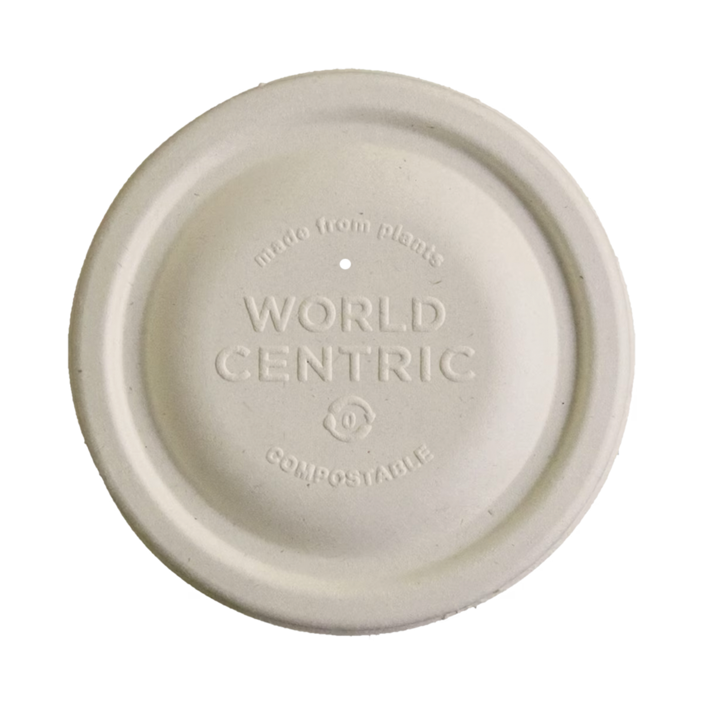 World Centric 406 Series-Lid - Fiber - 6 oz Fiber Bowls | 1000/cs
