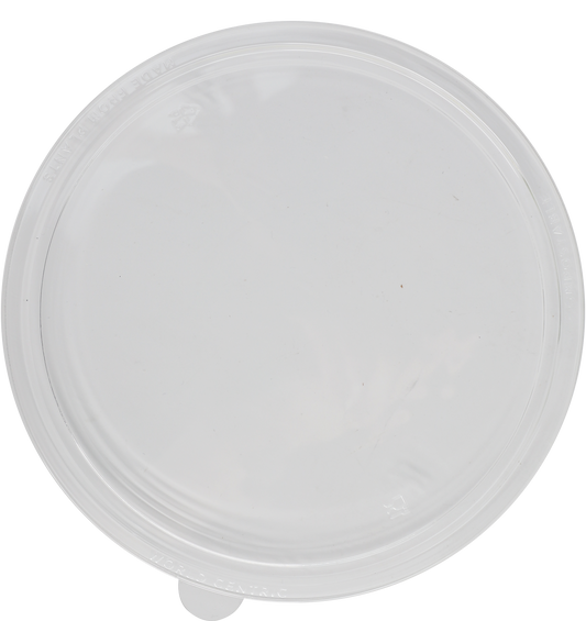 World Centric 432-Series Lid - PLA - 32 oz Wide Bowls, Clear | 300/cs