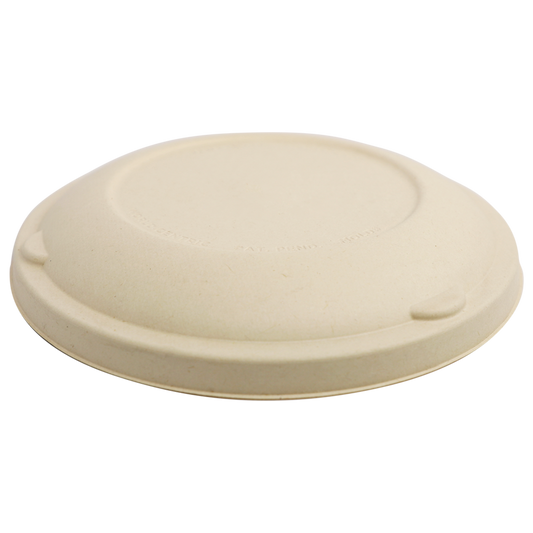 World Centric 432-Series Lid - Fiber - 32 oz Wide Bowls | 300/cs