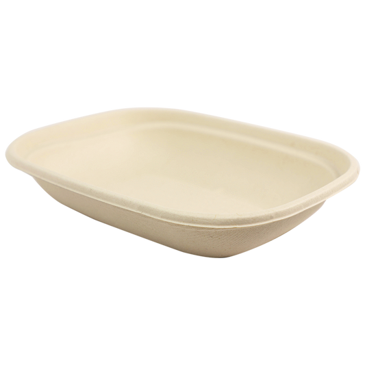 World Centric 8.7x6.7x1.7 in (20 oz) Fiber Box, Laminated  | 210-Series | 400/cs