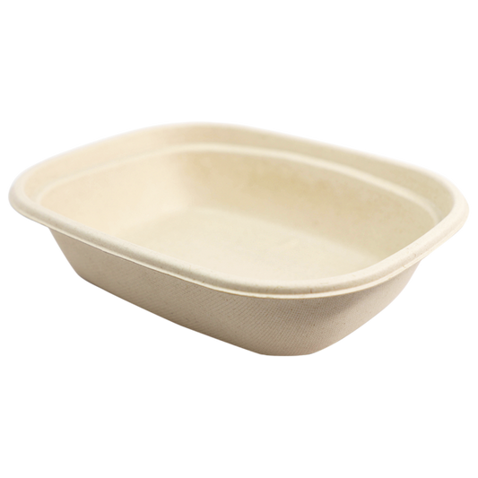 World Centric 8.7x6.7x2.1 in (32 oz) Fiber Box  | 210-Series | 400/cs
