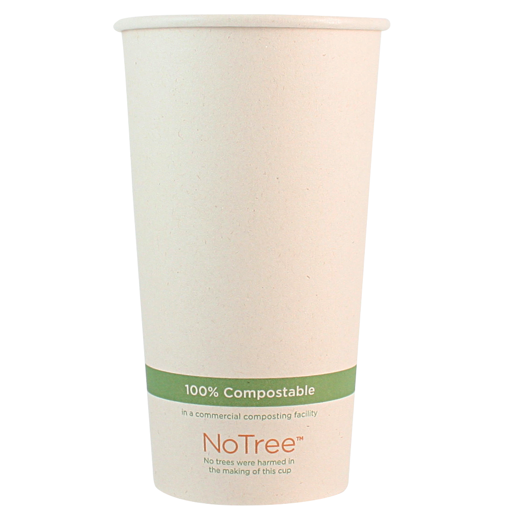 World Centric 20 oz NoTree Paper Hot Cup  | 89-Series | 1000/cs