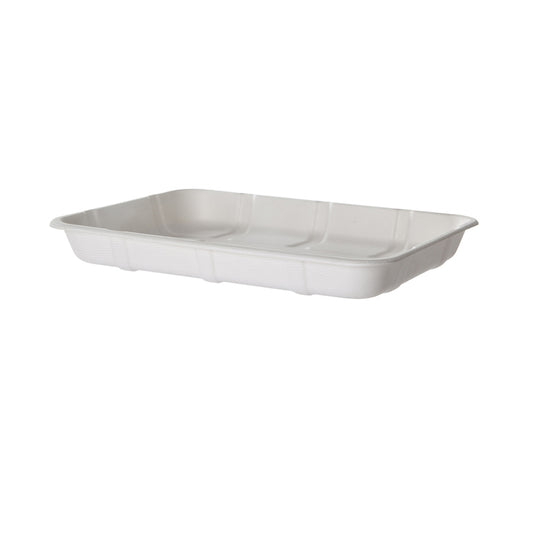 EcoProducts Vanguard™ Compostable Molded Fiber Meat & Produce Trays (4D | 9.5 x 7.17 x 1.13in) | 300/cs