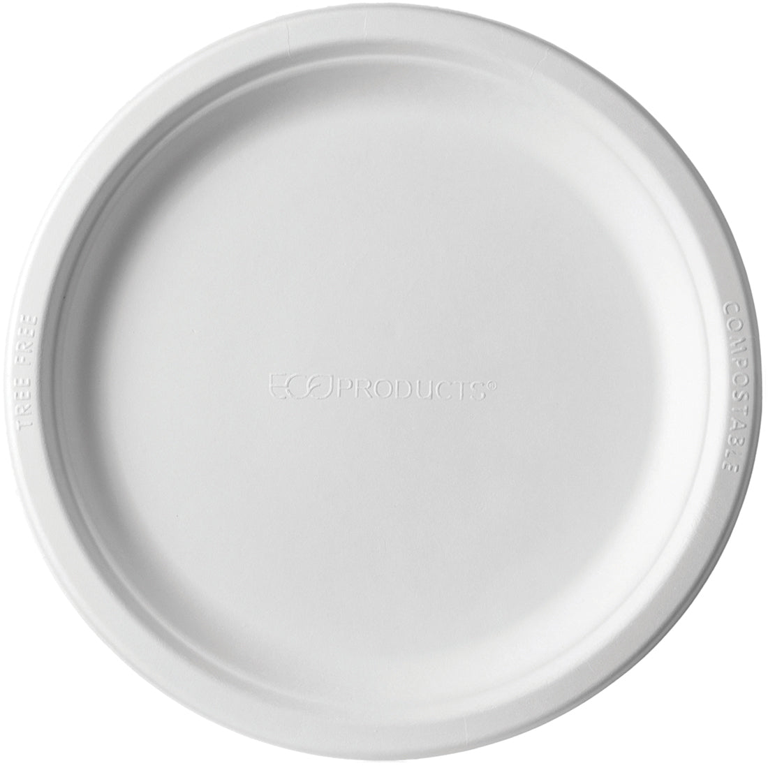 EcoProducts Vanguard™ Compostable Molded Fiber Plates (9in) | 500/cs