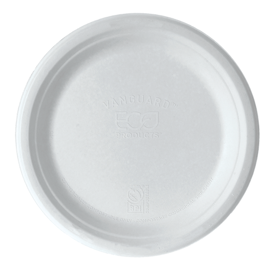 EcoProducts Compostable Molded Fiber Plates (9in) | 500/cs
