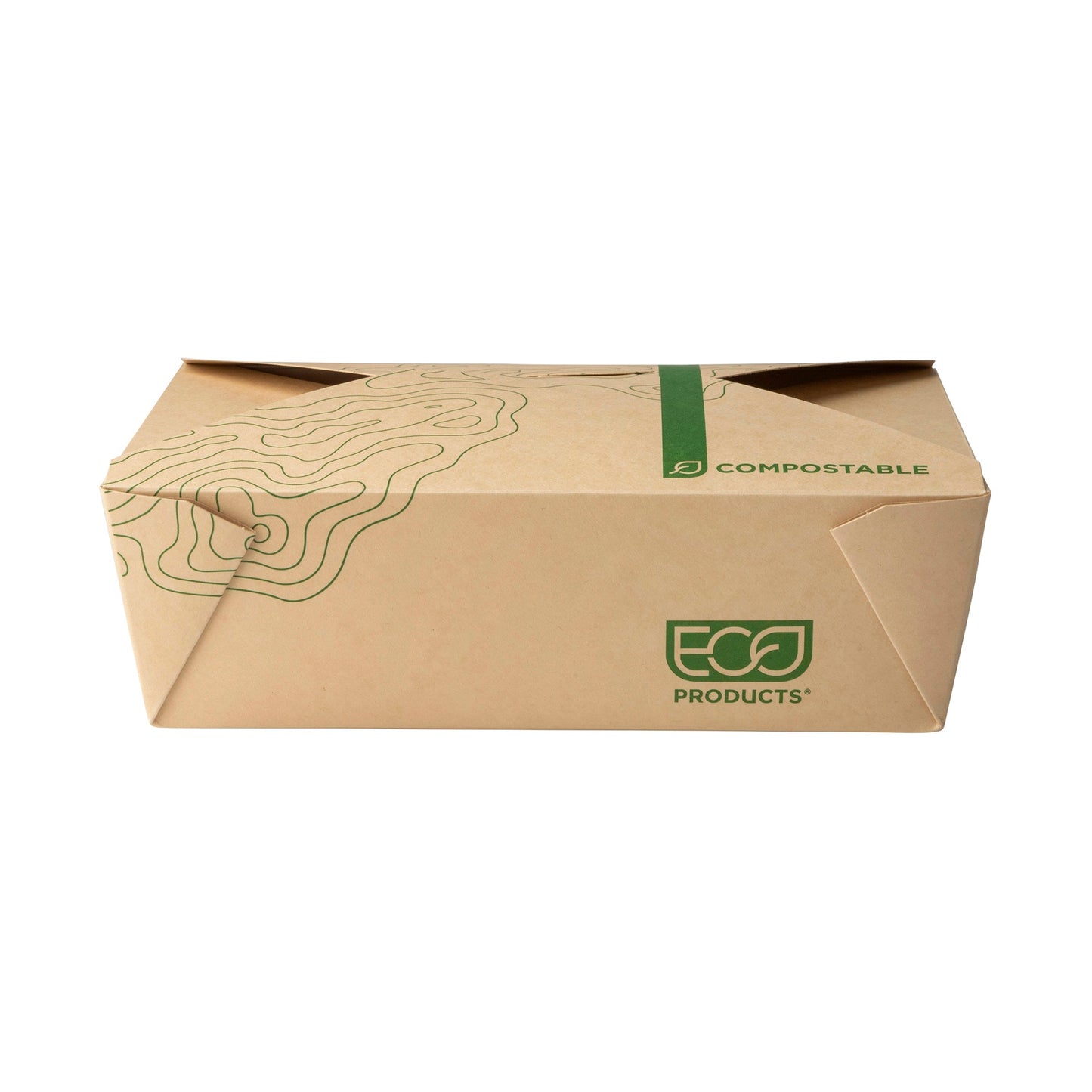 EcoProducts Compostable Food Box (#3 | 66oz) | 200/cs