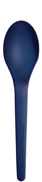 EcoProducts Plantware® Compostable Spoon (6in | Blue) | 1000/cs