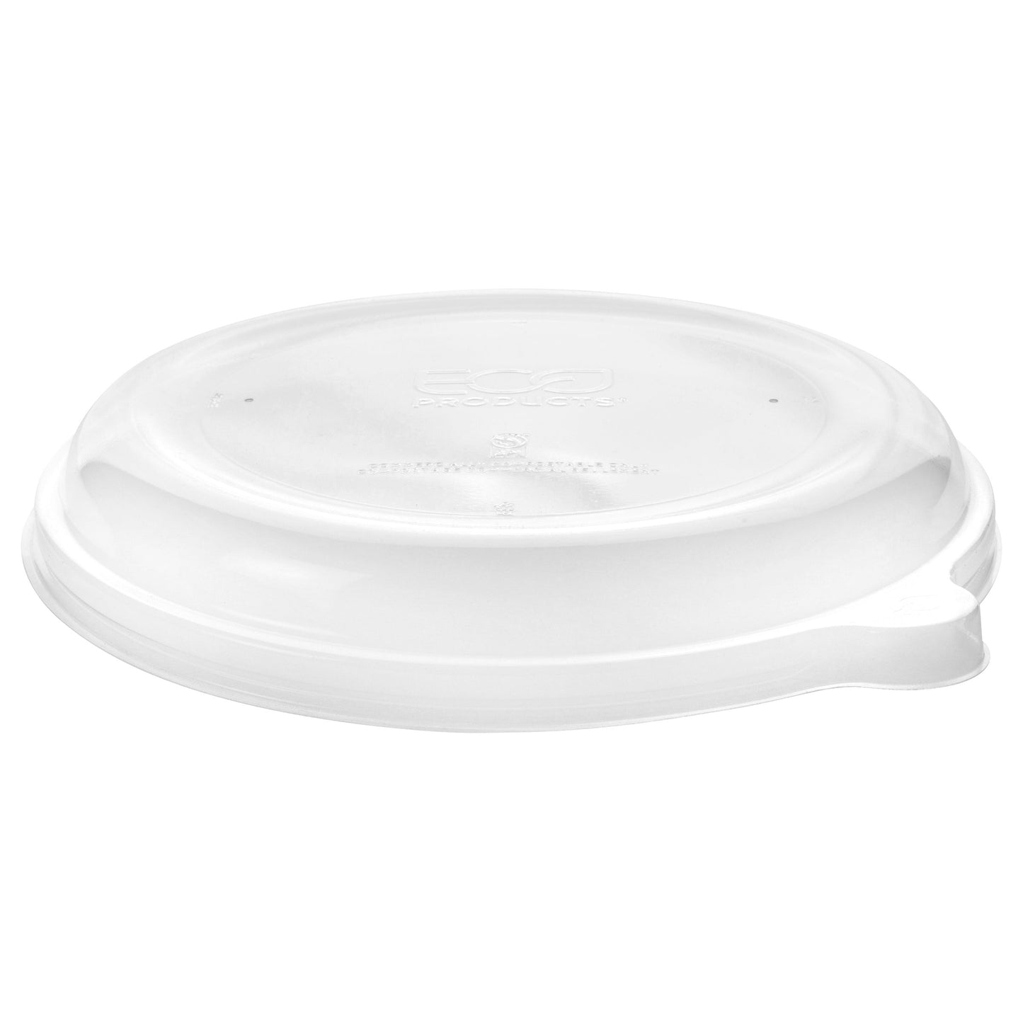 EcoProducts WorldView™ Compostable Lid (Fits 9in Round Molded Fiber Take-Out Containers) | 419-Series | 300/cs