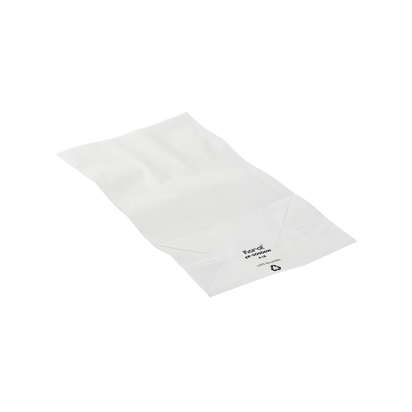 Karat Earth 6lb Paper Bag | White