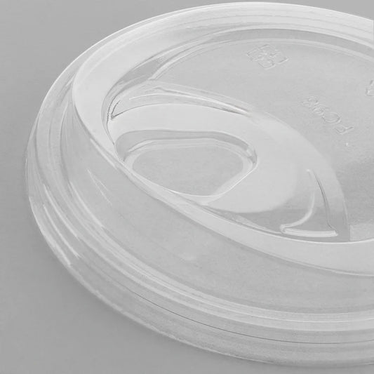 98-Series Lid | Karat Earth Strawless Sipper Lid for 12-24oz PLA Cup