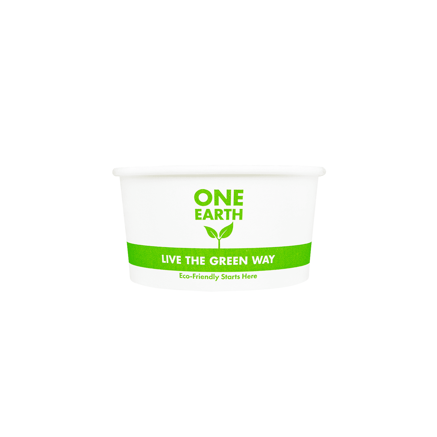 Karat Earth 6oz Compostable Paper Food Container | White | 190-Series