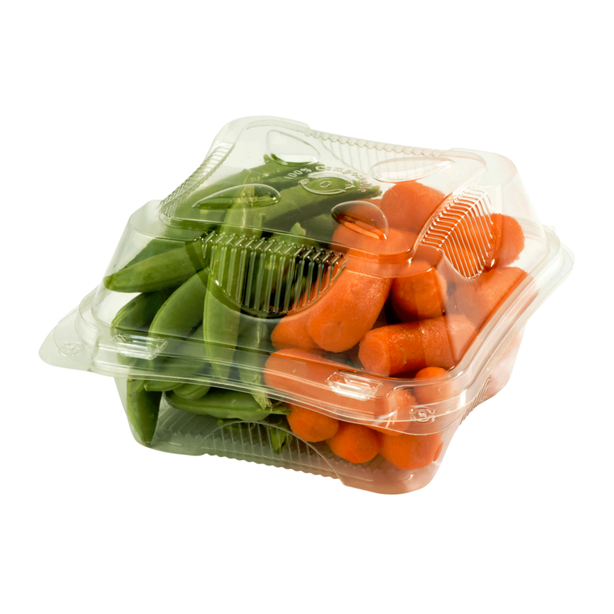 World Centric 6x6x3" (19 oz) Hinged Clamshell | 500/cs