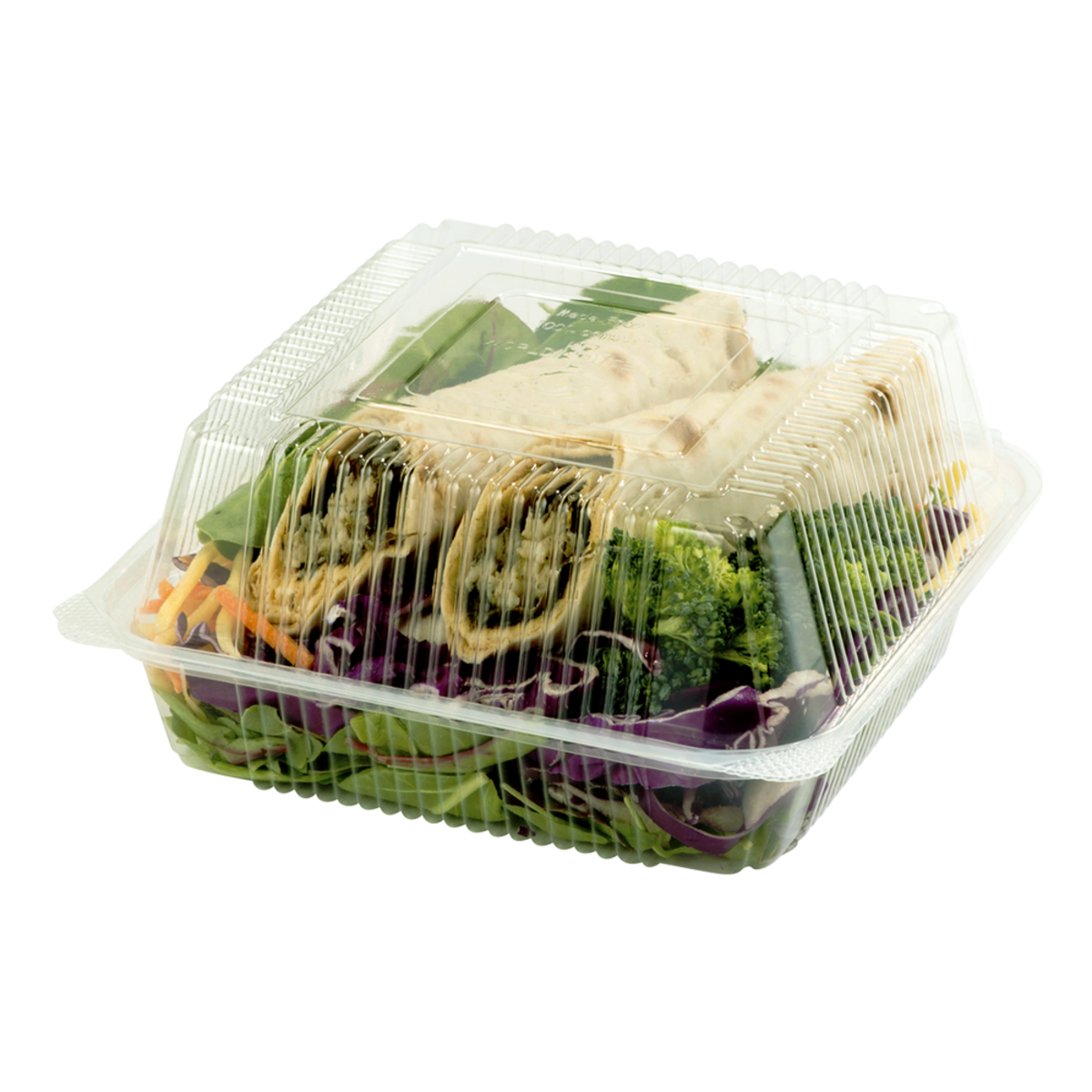 World Centric 7x7x3" (24 oz) Hinged Clamshell | 250/cs