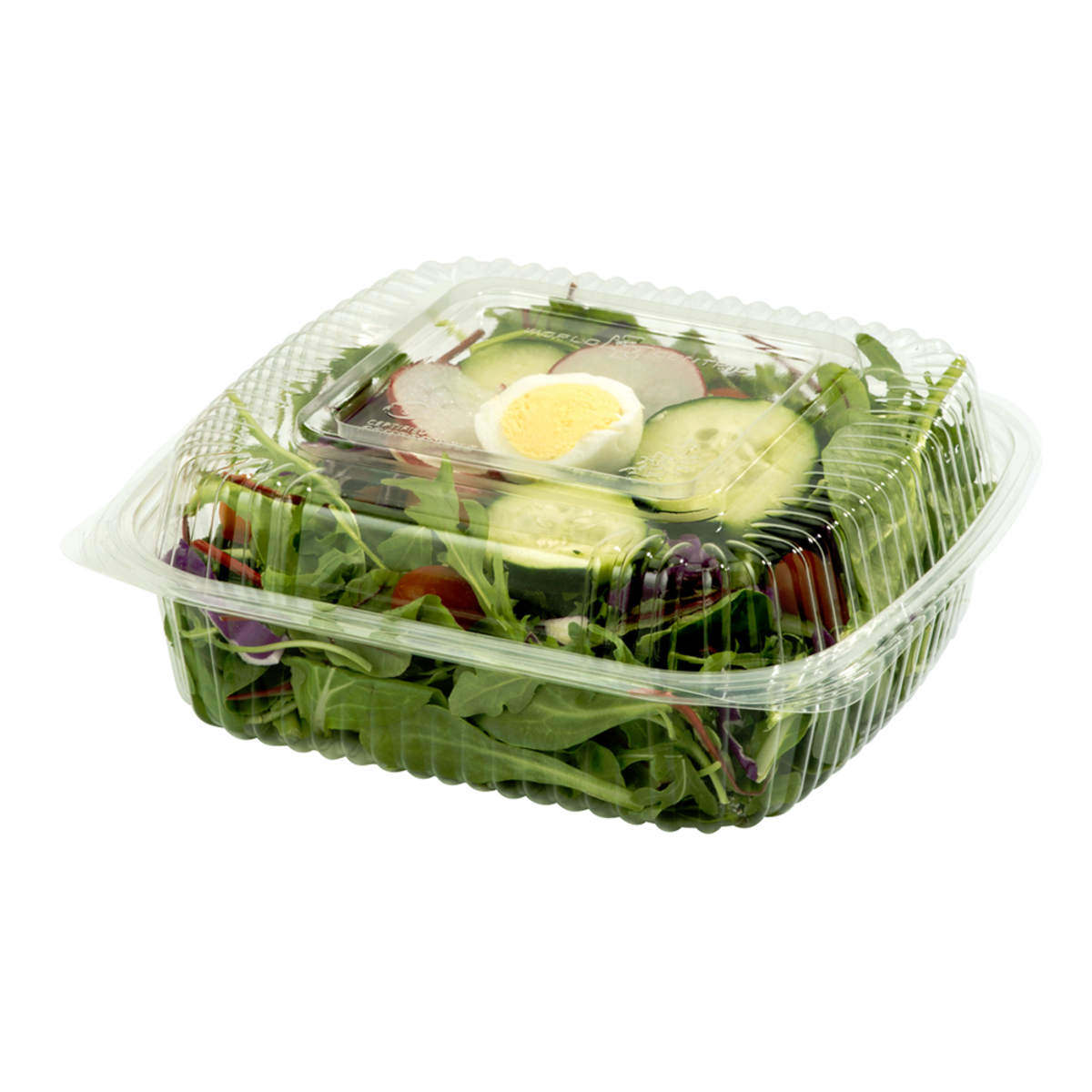 World Centric 8x8x3" (46 oz) Hinged Clamshell | 300/cs