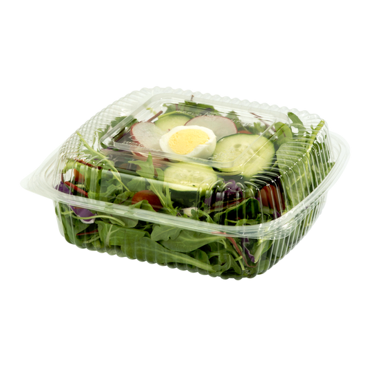 World Centric 8x8x3" (46 oz) Hinged Clamshell | 300/cs