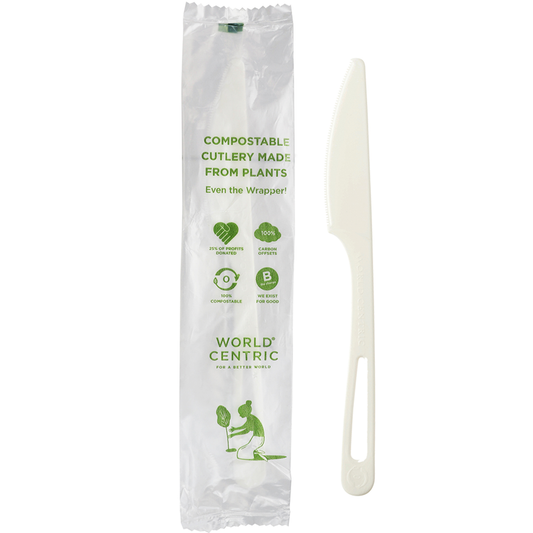 World Centric 6.7" TPLA Knife - Wrapped | 750/cs