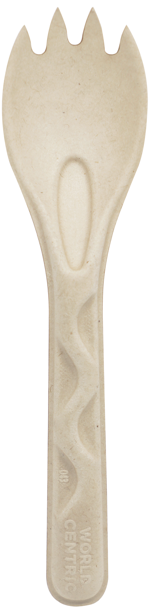 World Centric 6” Fiber Spork | 1000/cs