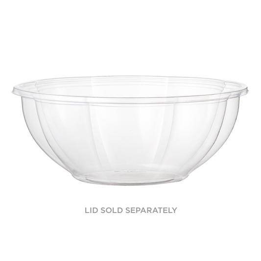 World Centric 48 oz Salad Bowl, Clear   | 455-Series | 300/cs