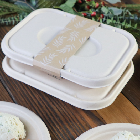 World Centric Paper Tray Sleeve, Medium - Fits 29 and 36oz Containers | 800/cs