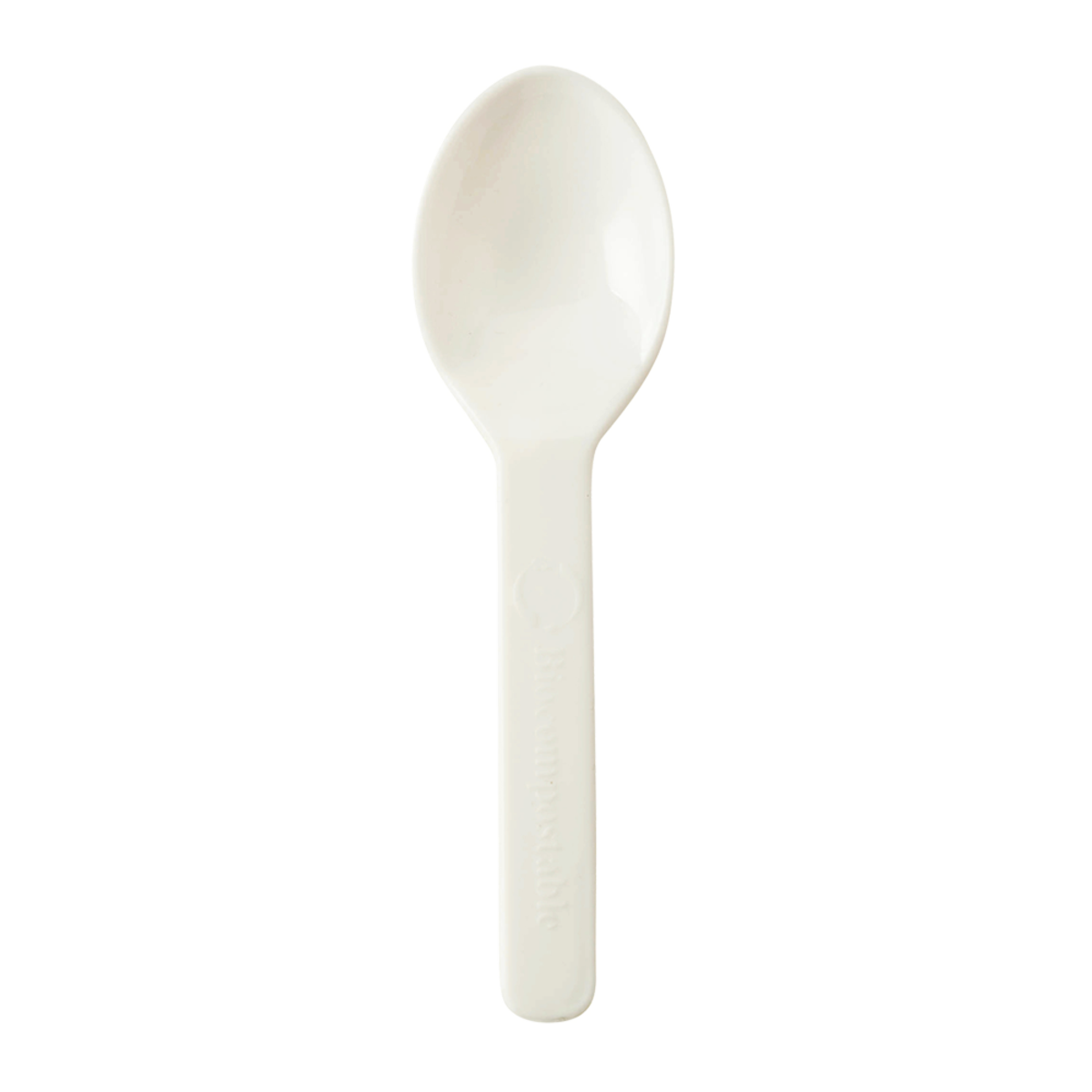 World Centric 3" PLA Tasting Spoon - 120˚F | 3000/cs