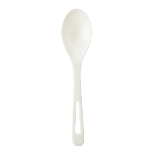 World Centric 6" PLA Tasting Spoon - 120˚F | 1000/cs